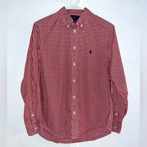 Ralph Lauren Dress Shirt Kids Boys Size:L 14-16
